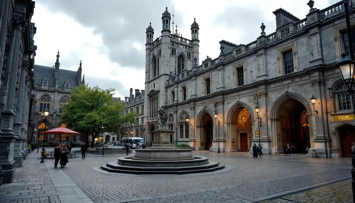 Trinity College - filming location in Ireland