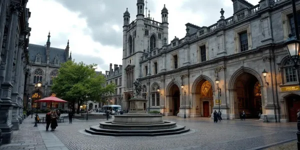 Filming in Dublin