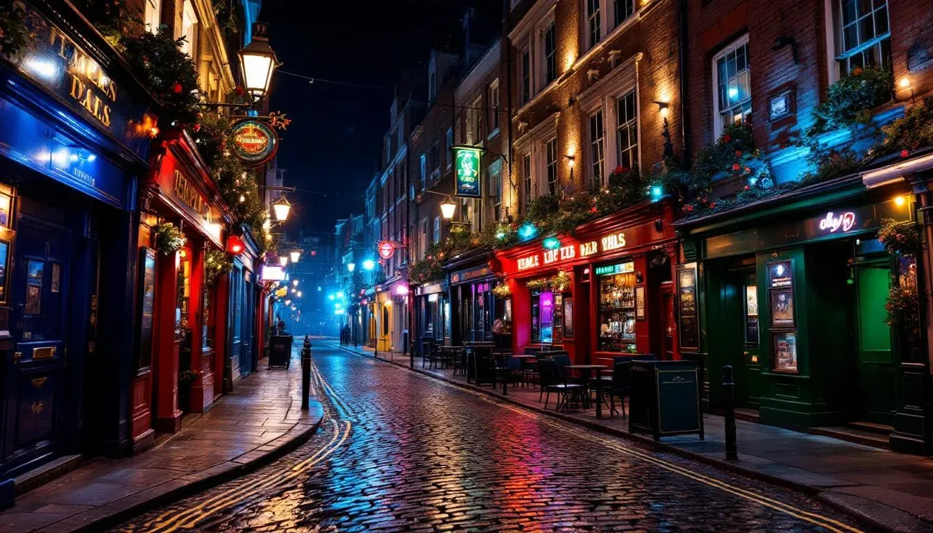 Temple Bar - filming location in Ireland