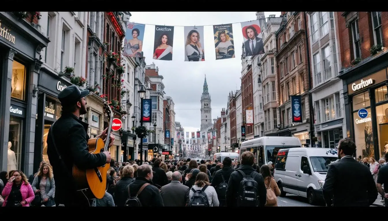 Grafton Street - filming location in Ireland