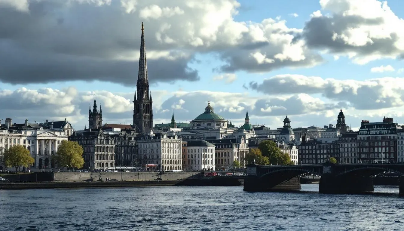 Dublin Skyline - filming location in Ireland