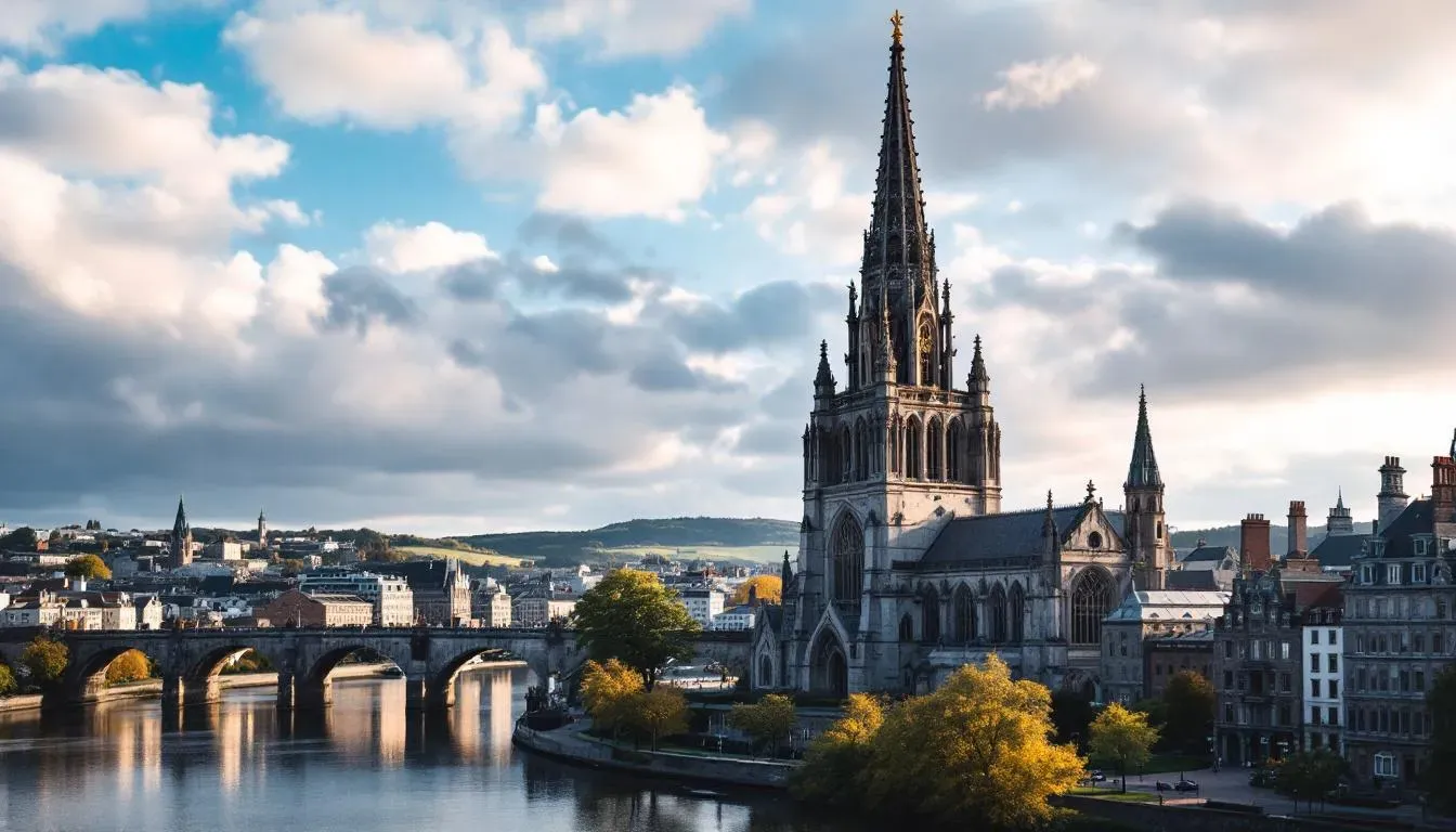 St Fin Barres - filming location in Ireland