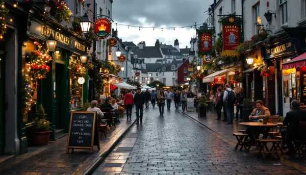 Filming in Galway