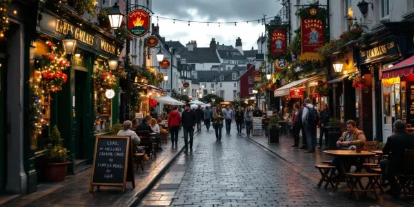 Filming in Galway