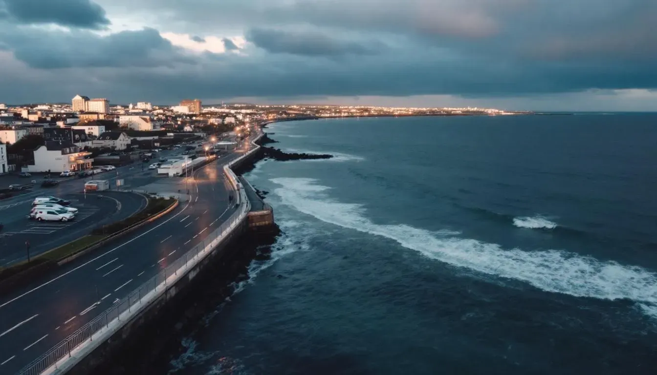 Salthill Promenade - filming location in Ireland