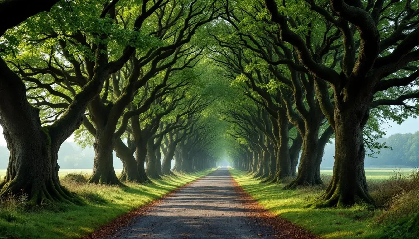Dark Hedges - filming location in Ireland