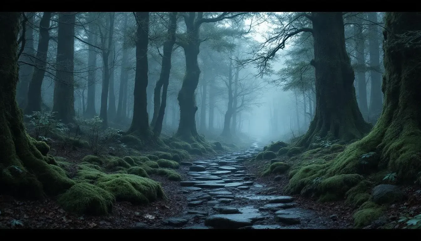 Tollymore Forest - filming location in Ireland