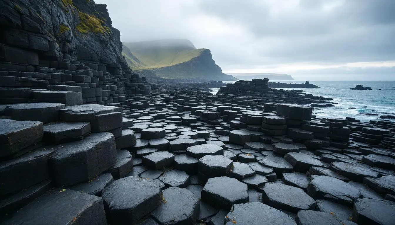 Giants Causeway - filming location in Ireland