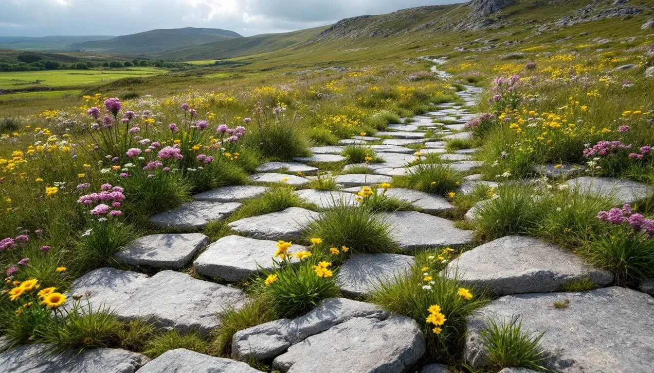 Burren - filming location in Ireland