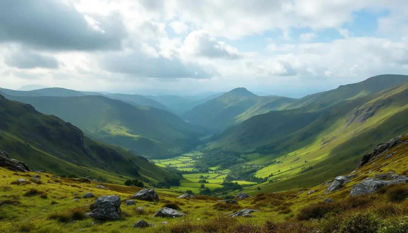 Wicklow Mountains - filming location in Ireland